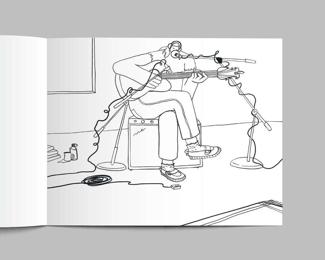 THE GUITAR COLORING BOOK