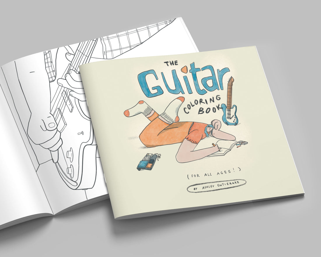 THE GUITAR COLORING BOOK